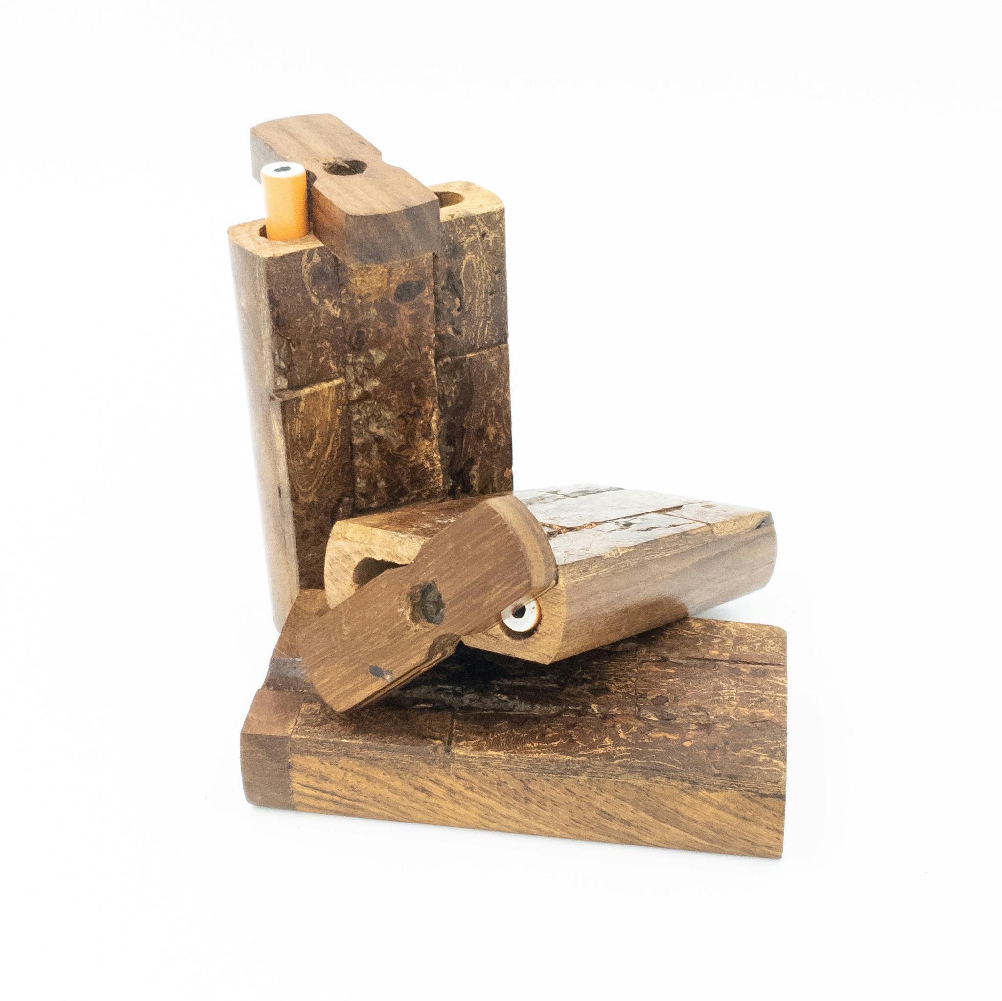 Wood Dugouts with One Hitter | LuvBuds