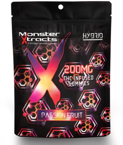 Passion Fruit | 20mg x 10pk | Monster Xtracts cannabis product