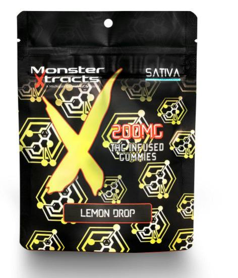 Lemon Drop | 20mg x 10pk | Monster Xtracts cannabis product