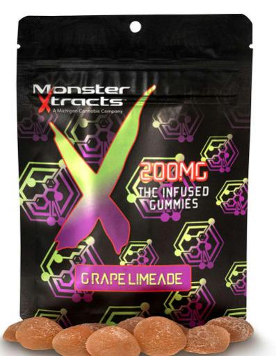 Grape Limeade | 20mg x 10pk | Monster Xtracts