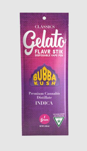 Bubba Kush | Disposable | Gelato cannabis product