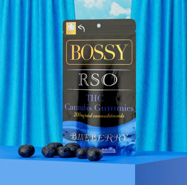 Blueberry | 25mg x 8pk | RSO Infused | Bossy