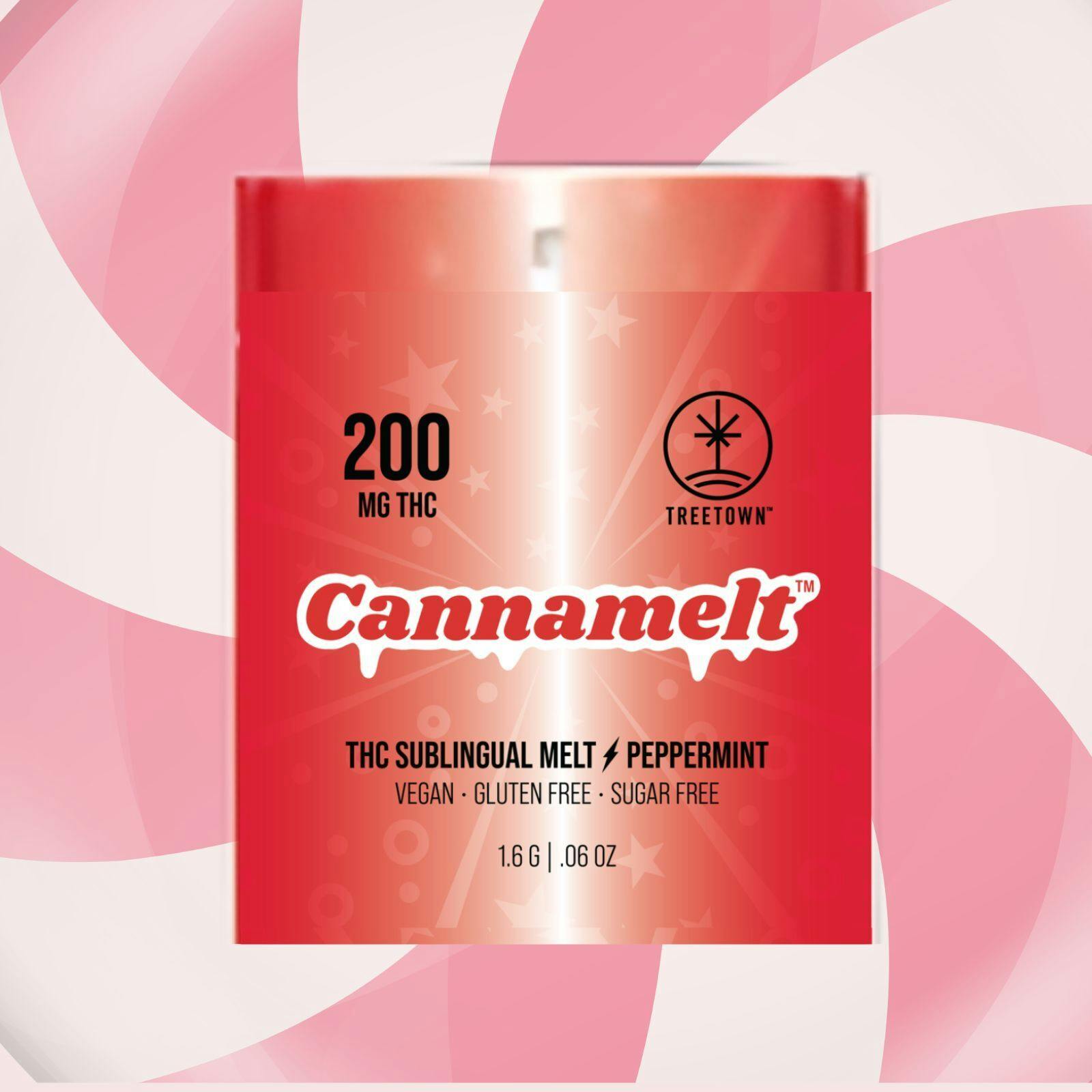Peppermint Cannamelt | 200mg x 1pk | TreeTown