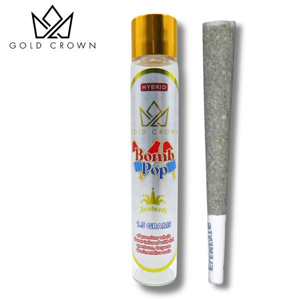 Bomb Pop | 1.5g | Jesters | Live Resin Infused | Gold Crown cannabis product