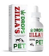 CBD | Full Spectrum CBD Pet Drops 2560mg | Zilla's