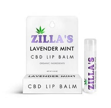 CBD | Lavender Mint Lip CBD Balm | Zilla's