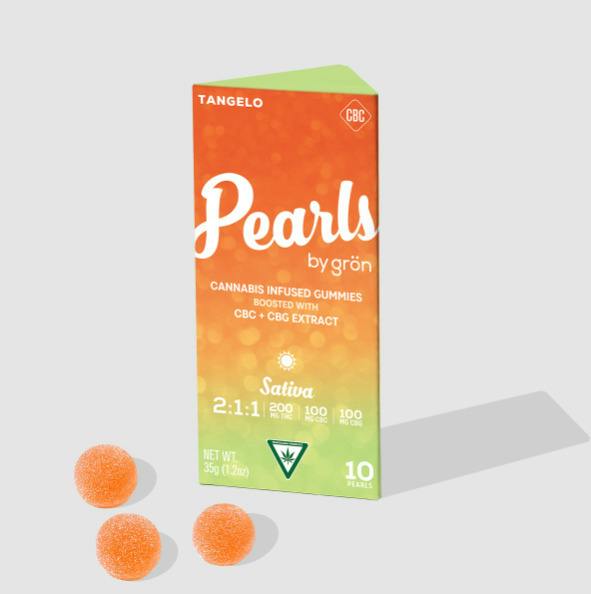 2:1:1 | Tangelo | 20mg THC x 10mg CBC x 10mg CBG | 10pk | Pearls