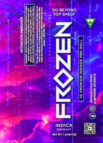Permanent Marker | Frozen at Bloom City Club Sturgis Dispensary