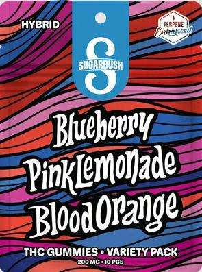 Blueberry x Pink Lemonade x Blood Orange | 20mg x 10pk | Hybrid Variety Pack | Sugarbush