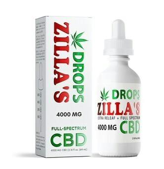 CBD | 4K Full Spectrum CBD 4000mg | Zilla's