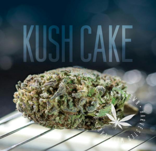 Kush Cake | Premium Sun-Grown | Grasshopper Farms cannabis product