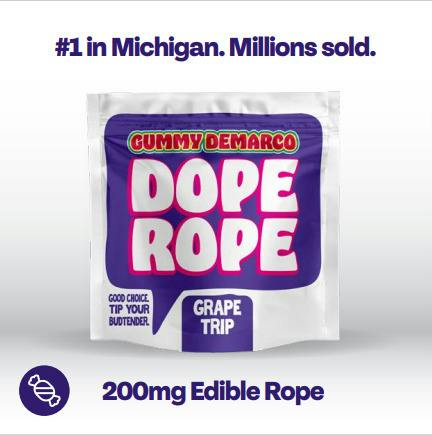 Grape Trip | 200mg | Dope Rope