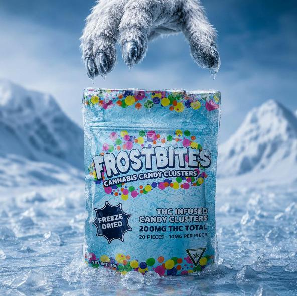 Freeze Dried Gummy Clusters | 10mg x 20pk | Frostbites