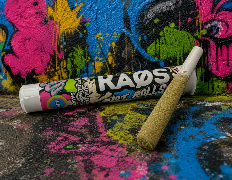Red Runtz | 1.1g | Infused | Riot Rolls | KAØS cannabis product