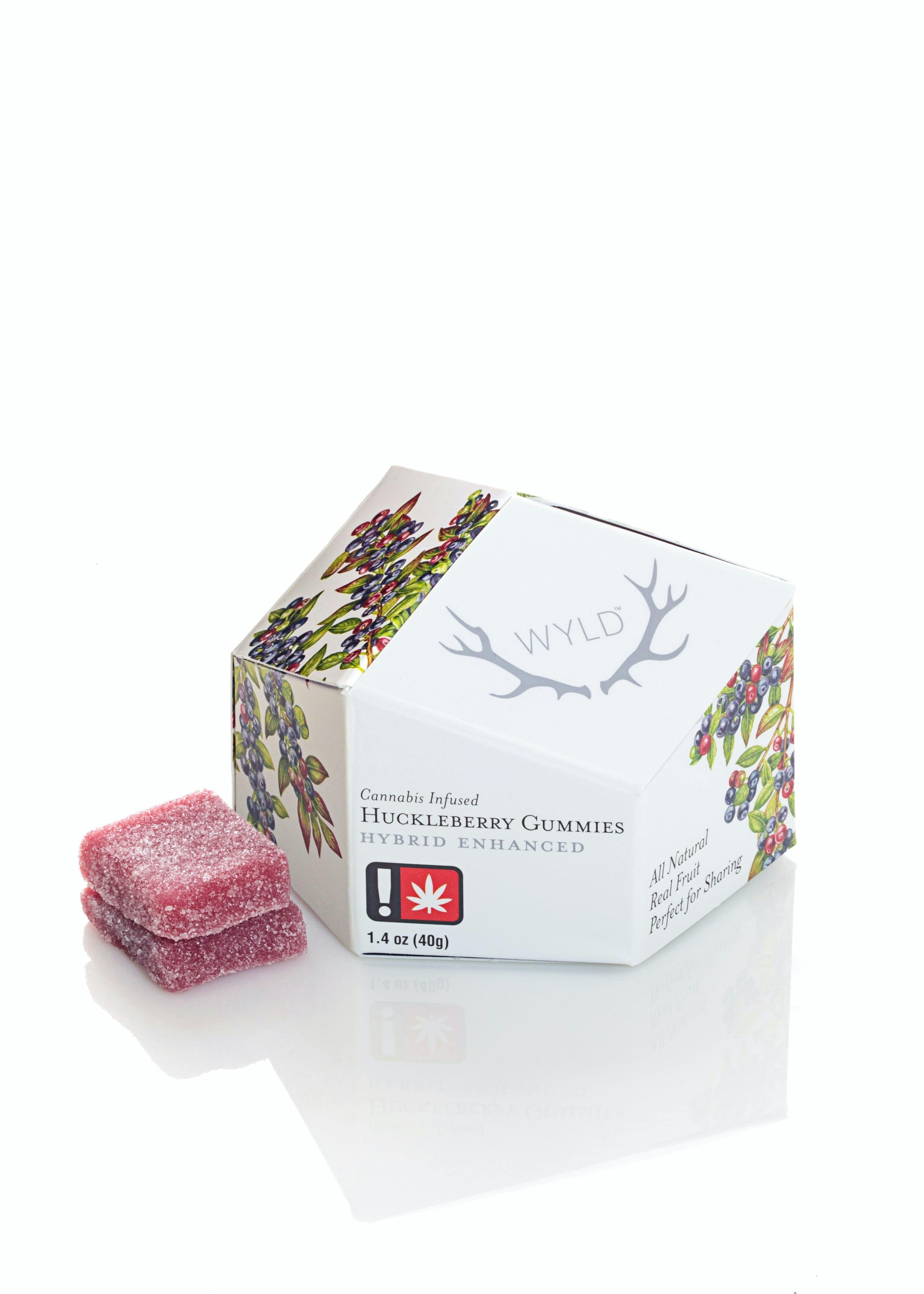 Huckleberry Hybrid Enhanced Gummies | 100mg | 10ct | 10mg/ea