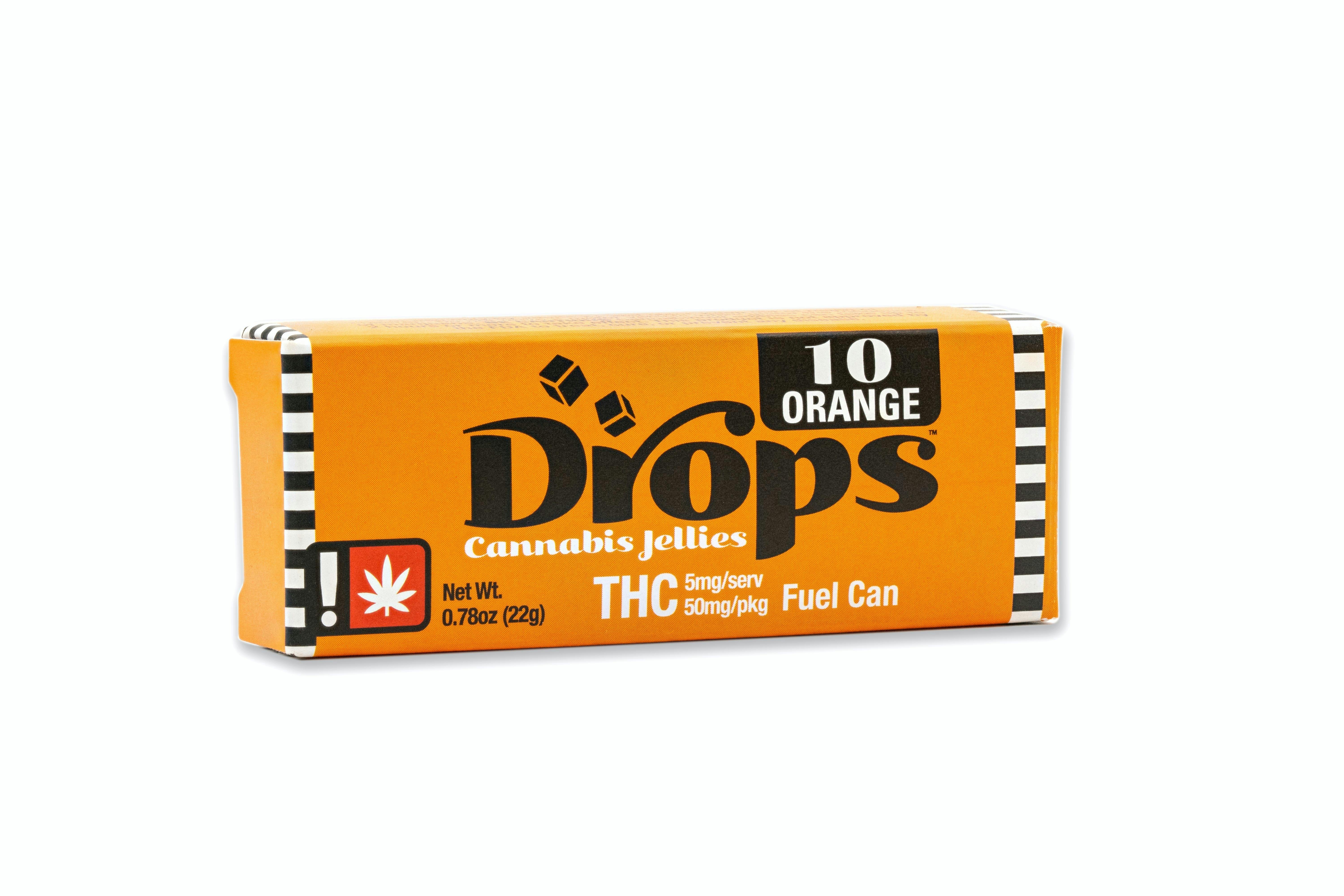 Drops | Orange 20pc Beethoven| Sativa (100mg THC)