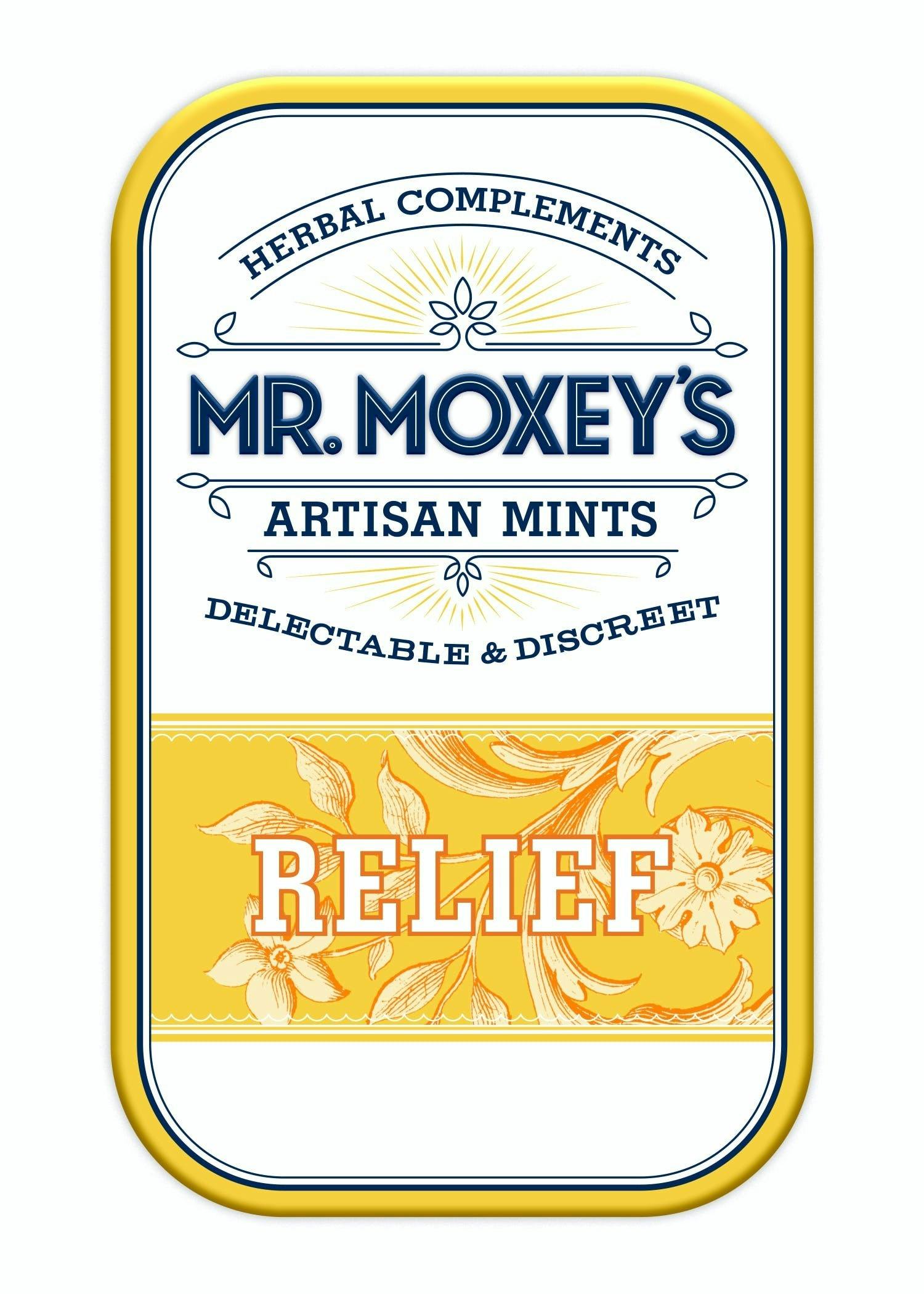 Relief 1:1:1 CBG Lemon Ginger Mints (100mg CBG/100mg CBD/100mg THC)