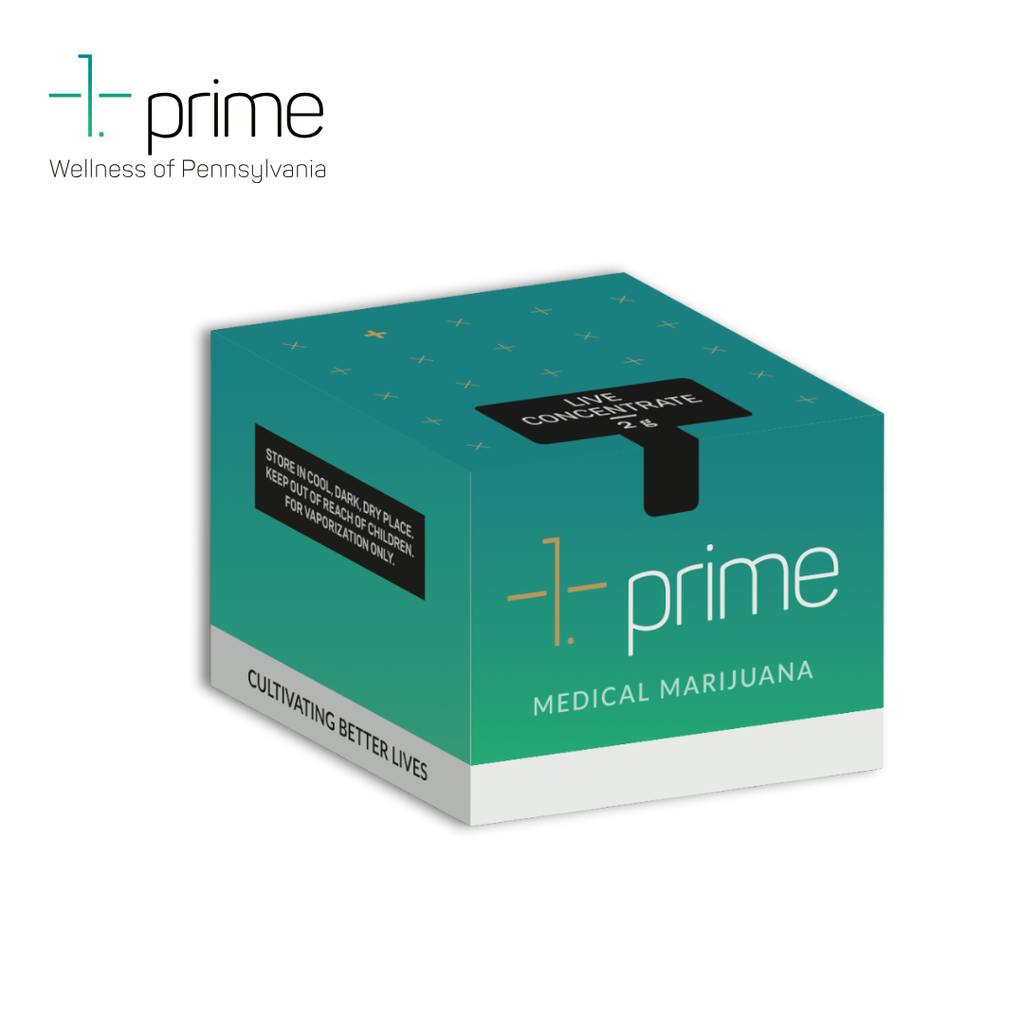 Prime Wellness Johnny Appleseed Live Resin Badder 2g