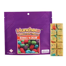 Muncheez Cereal Bar Berries N Cream 1000mg