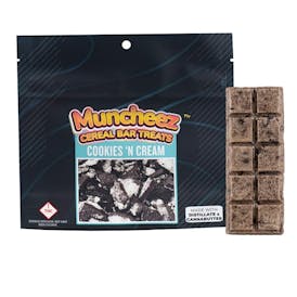 Muncheez Cereal Bar Cookies N' Cream 100mg