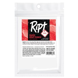 Ript Gummies Faded Fruit Punch 100mg