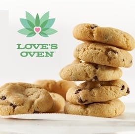 Love's Oven Chocolate Chip Cookies 100mg