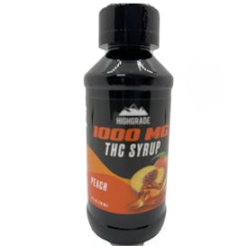 Highgrade THC Syrup Peach 1000mg