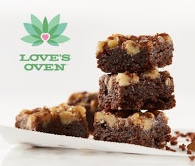 Love's Oven Brownies Turtle 100mg