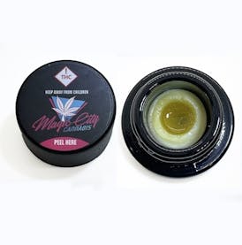 Magic City Cannabis Live Thumbprint Rosin Dirty Cake 1g