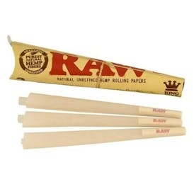 Raw King Size Cone 3pk