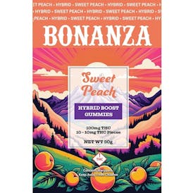 Bonanza Gummies Peach 100mg