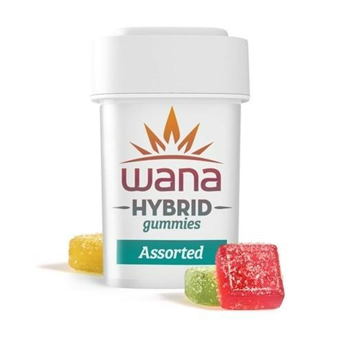Wana Gummies Asst Flavors Hybrid 100mg