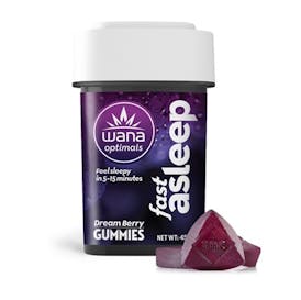 Wana Optimals Gummies Fast Asleep Dream Berry 10mg