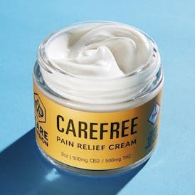 Care Division Cream Carefree 500mg CBD| 500mg THC