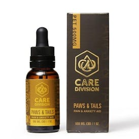 Care Division Tincture Paws & Tails CBD 500mg