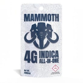 Mammoth Disposable Vape Grand Daddy Purple 4g