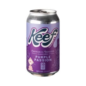 Keef Cannabis Infused Soda Purple Passion 10mg