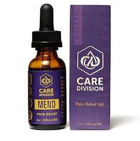 Care Division Tincture Mend 1,000mg CBD