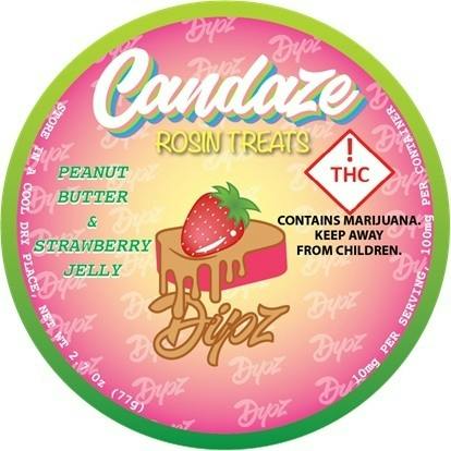Candaze Dipz Strawberry PBJ 100mg