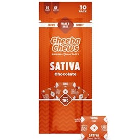 Cheeba Chews Sativa Chocolate 100mg