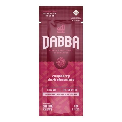 Dabba Raspberry Dark Chocolate Unwind 1:1:1 100mg