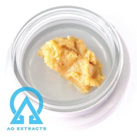 AO Extracts Live Badder Banana Ice Cream 1g