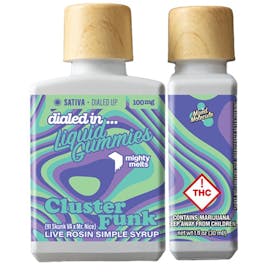 Dialed In... Liquid Rosin Gummies Cluster Funk 100mg