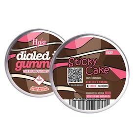 Dialed In Gummies Sticky Cake (Blue Ice & Gelato Cake) 100mg