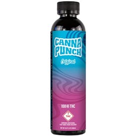 CannaPunch Drink Blue Raspberry 100mg