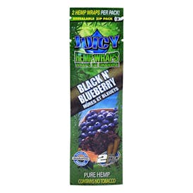 Juicy Hemp Wraps Black N Blueberry