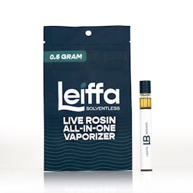 Leiffa Live Rosin All-In-One Vape Hawaiian Plushers 0.5g