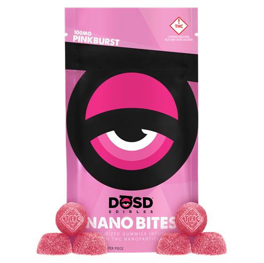 DOSD Nano Bites Pinkburst 100mg