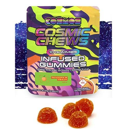 Cosmos Cosmic Chews Pandoras Peach 100mg