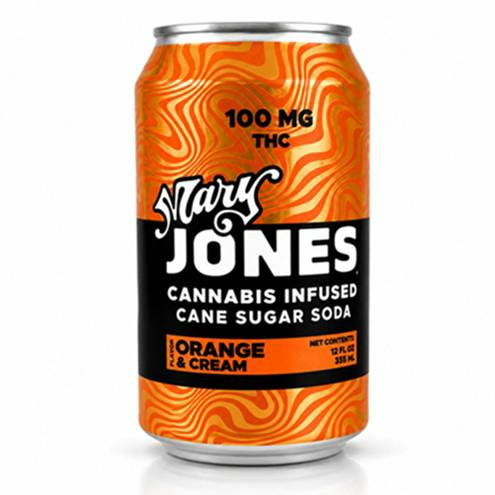 Mary Jones Soda Orange Cream 100mg